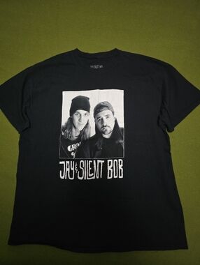 Jay & Silent Bob Black Graphic Tee